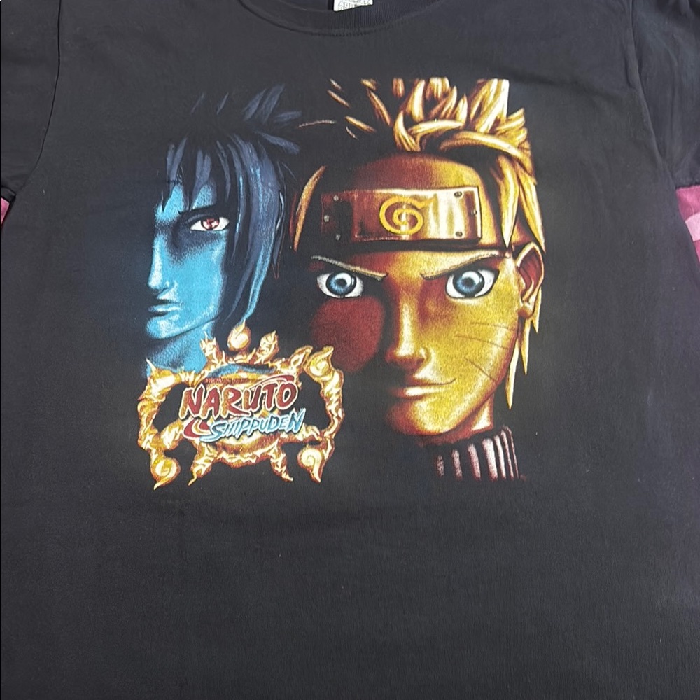 Naruto Shippuden Kids Black T-Shirt